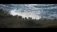 The massive tidal waves in the trailer. (Image via: Marvel Studios)